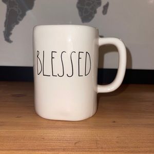 Rae Dunn m stamped blessed mug